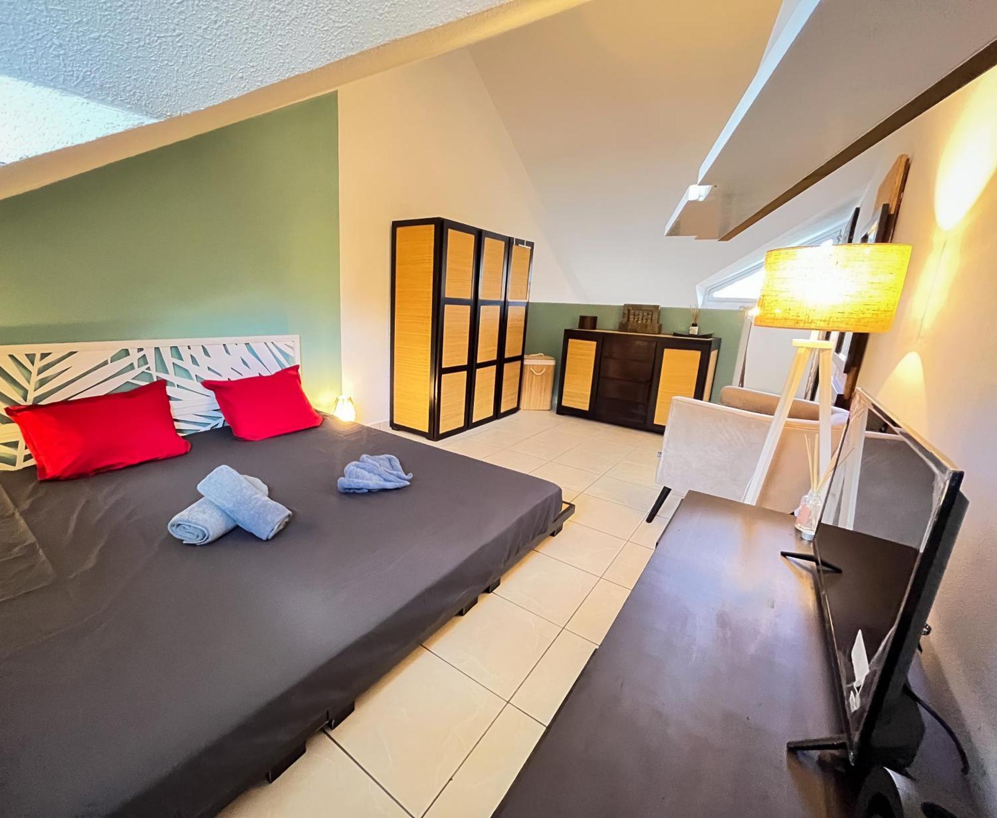 Charmant Studio Mezzanine - Caraibes Zen - Gosier - Proche De La Mer Le Gosier  Eksteriør billede